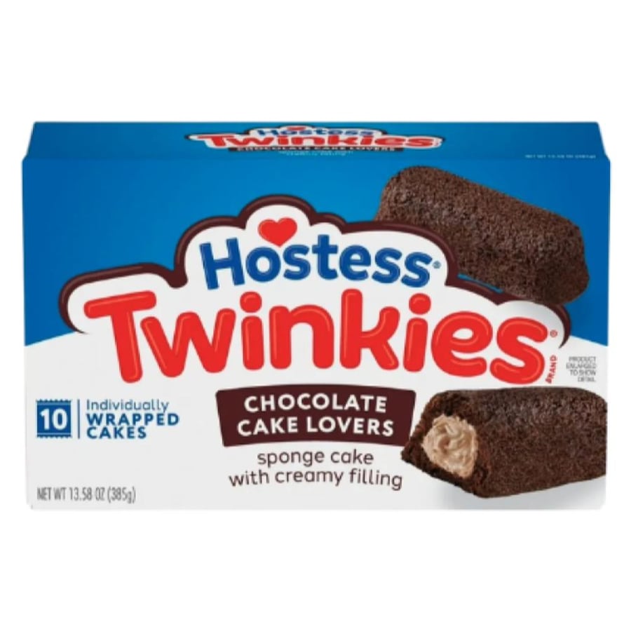 كيك هوستس توينكيز بالشوكولاتة - 10 حبات (385 جرام) | Hostess Twinkies Chocolate Cake