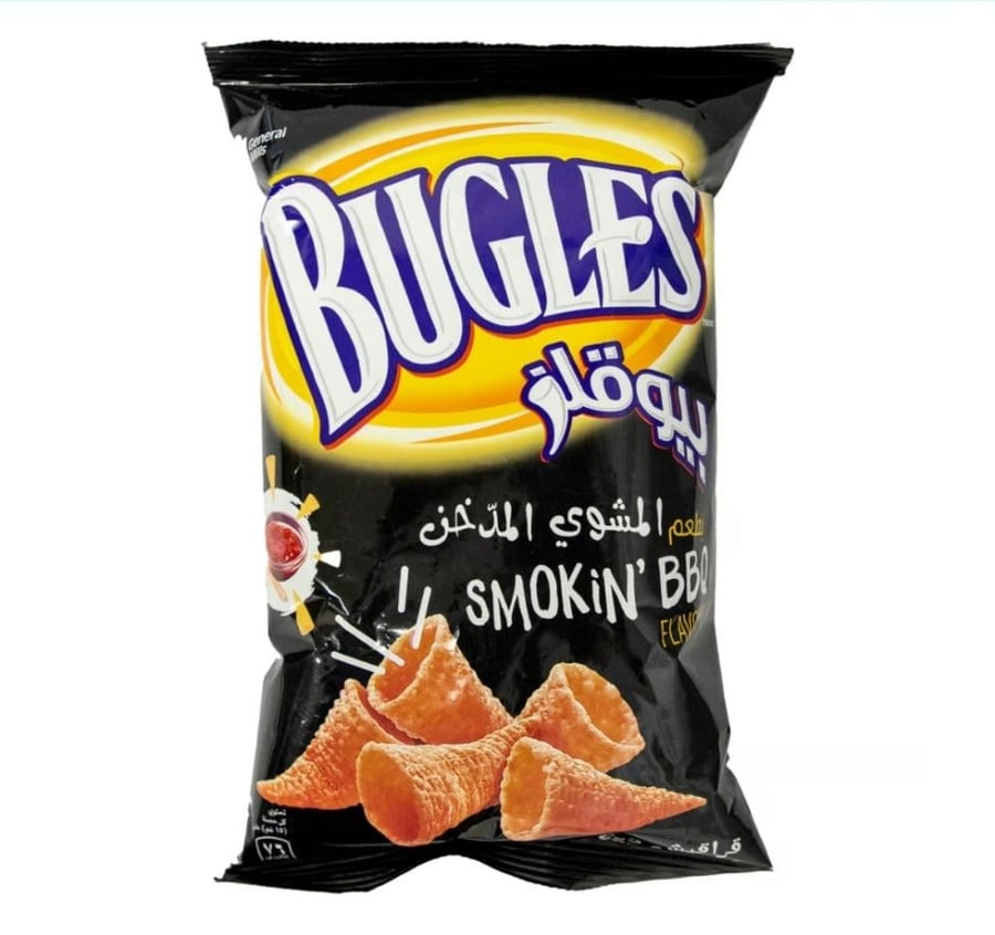 بيوقلز وجبة الذر الخفيفة بنكهة الباربكيو المدخن  125g