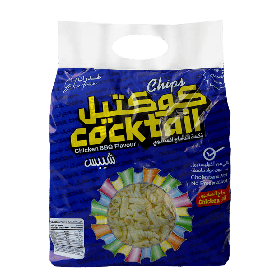 كوكتيل شيبس طبيعية بالمشاوي 20*10جم