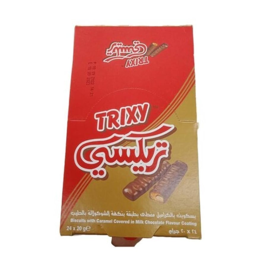 Trexie caramel biscuit chocolate 24 pieces ×20g