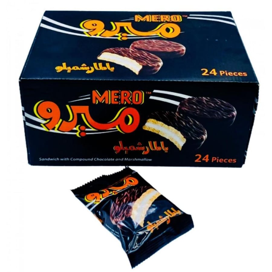 ميرو بالمارشميلو 24 قطعة كيك