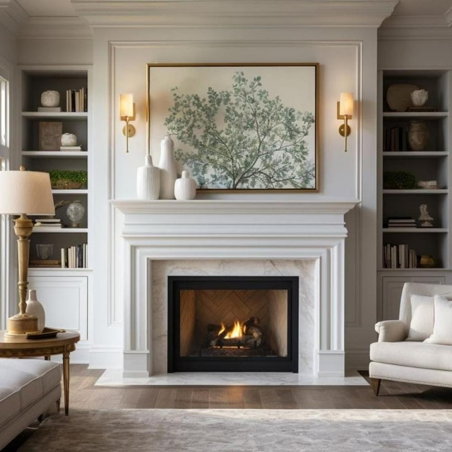 Fireplace - المدفأة