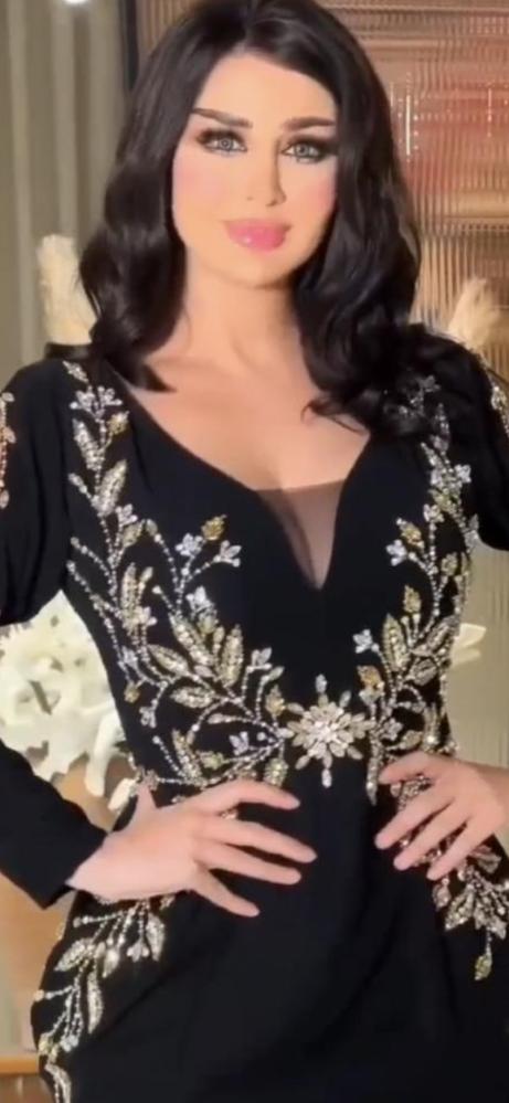 The beautiful girl dress