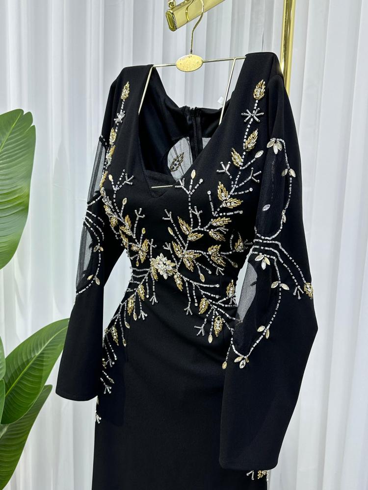 The beautiful girl dress