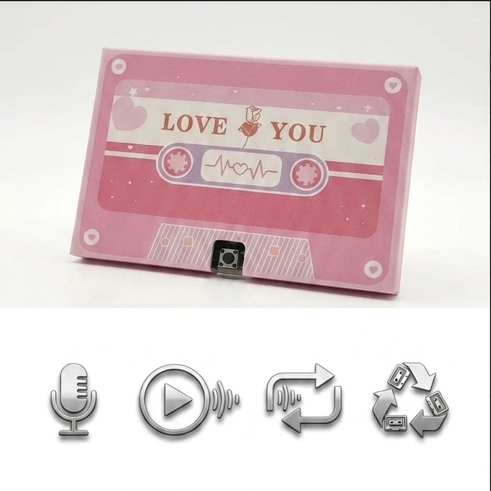 A dedication tape with your voice