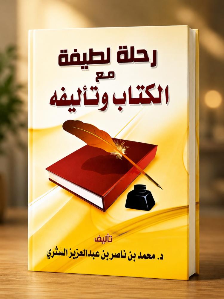 رحلة لطيفة مع الكتاب وتأليفه