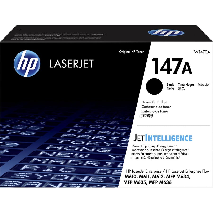 Hp 147A black toner cartridge