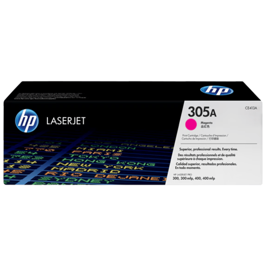 حبر صيني HP305 على 304 أحمر