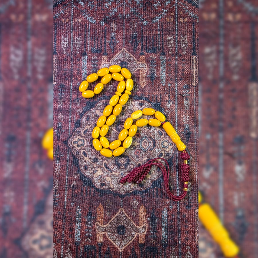 Amber fragrant frankincense dust rosary