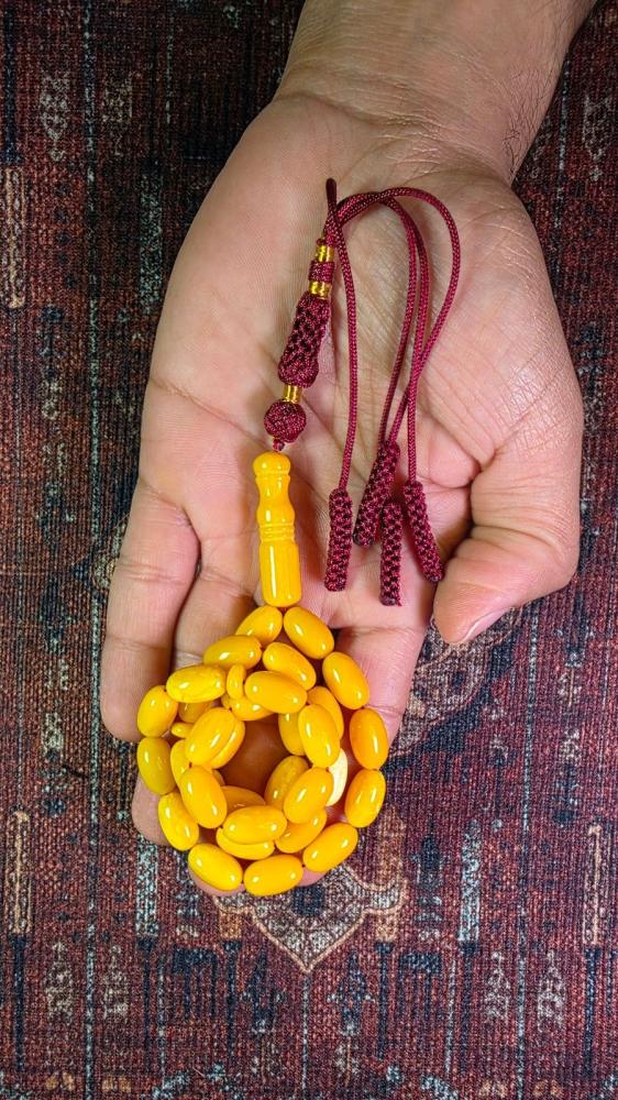 Amber fragrant frankincense dust rosary