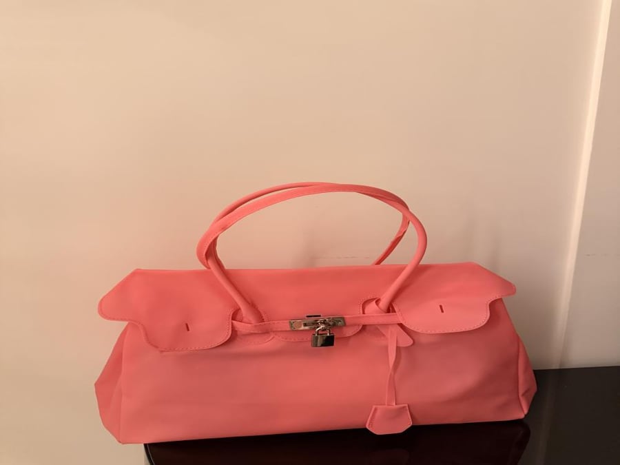 Jelly Firkin Bag – Hot Pink