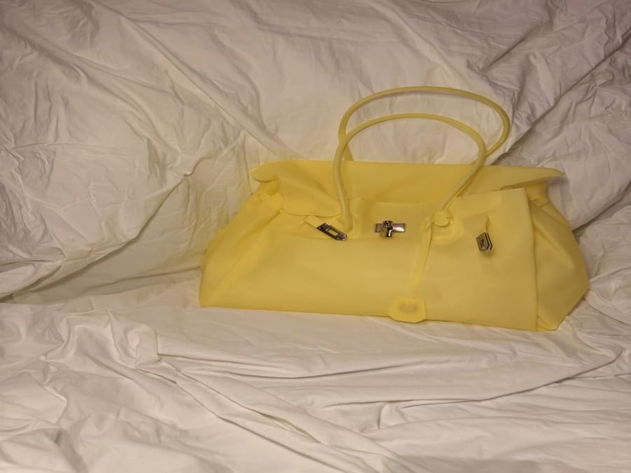 Jelly Firkin Bag – Sunshine Yellow