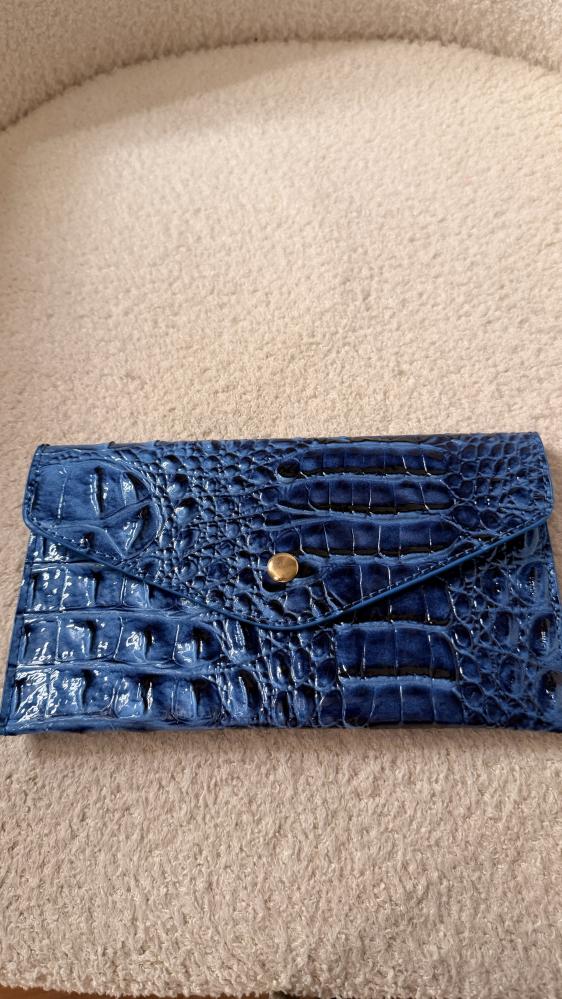 Croc Mini Pouch Blue