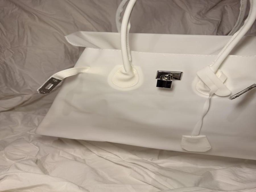 Jelly Firkin Bag – Pearl White