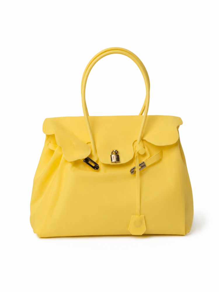 Jelly Firkin Bag – Sunshine Yellow