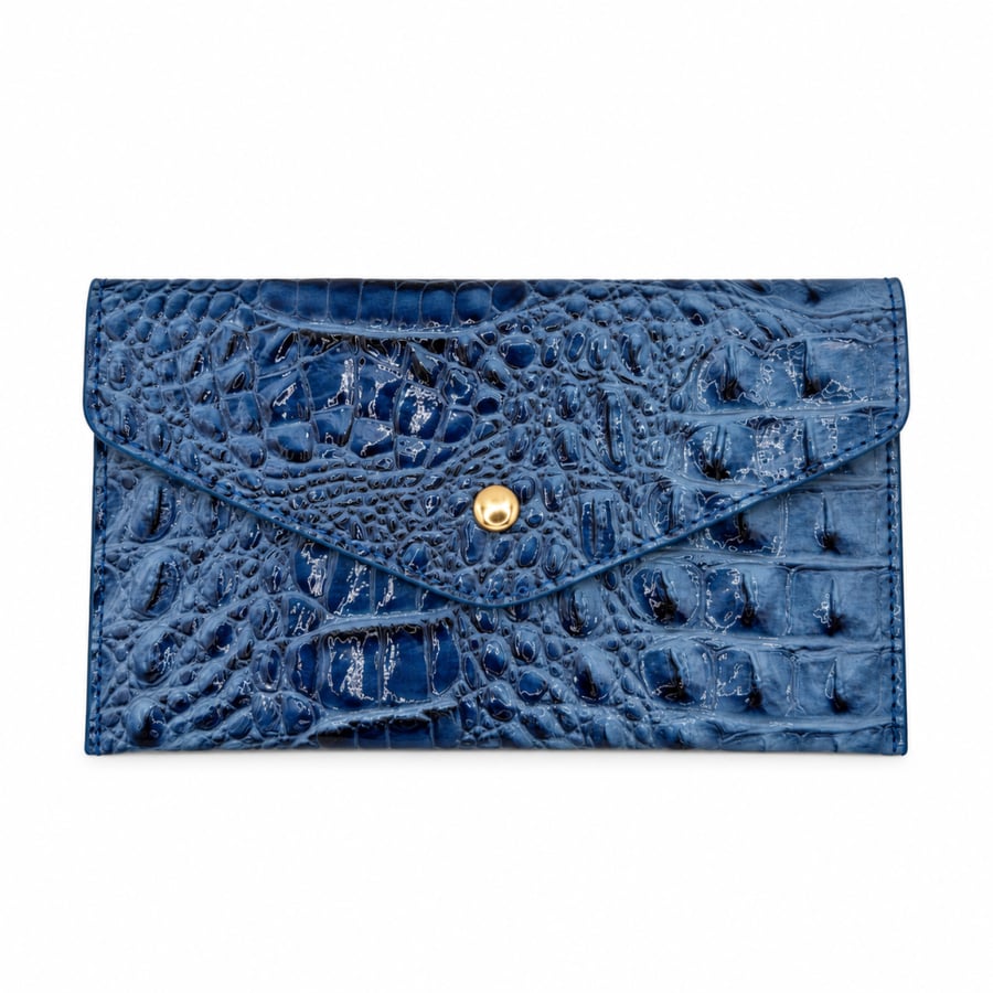 Croc Mini Pouch Blue