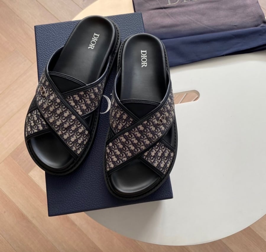 Dior Aqua Sandals