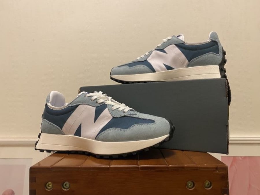 New Balance 327 Storm Blue