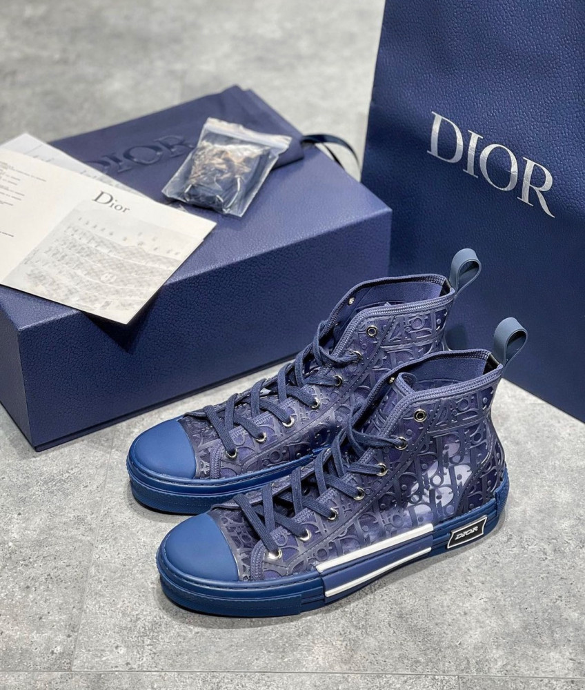 Dior high top sneakers B23