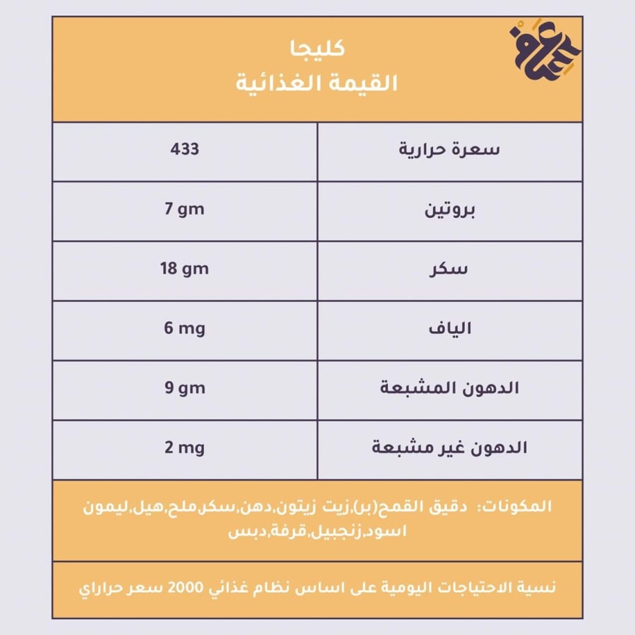 كليجا القصيم الفاخرة (بالدبس السائل)