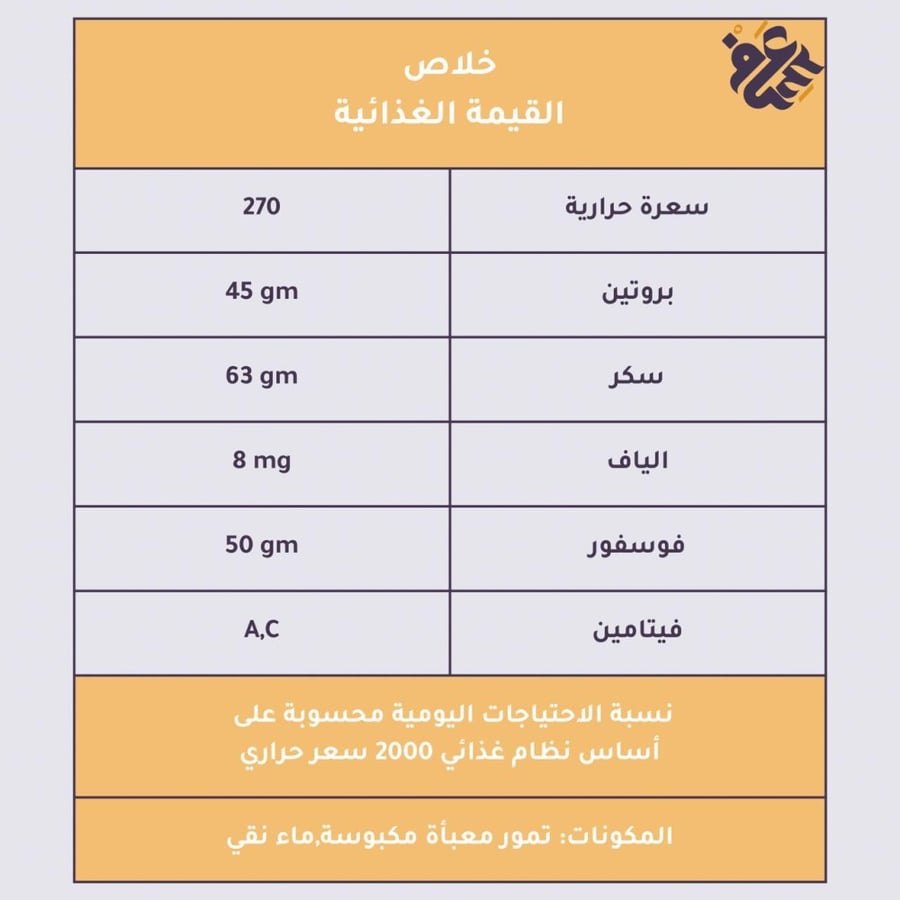 خلاص القصيم الفاخر  (نصف كيلو)