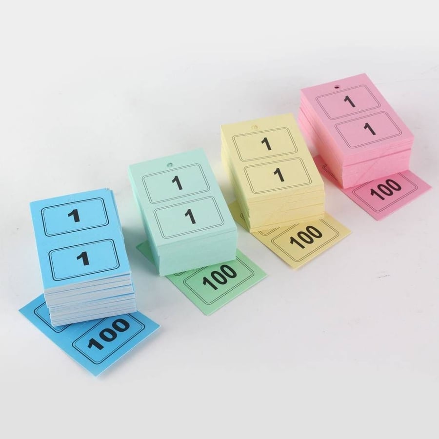كروت أرقام العبايات  من 1-100
