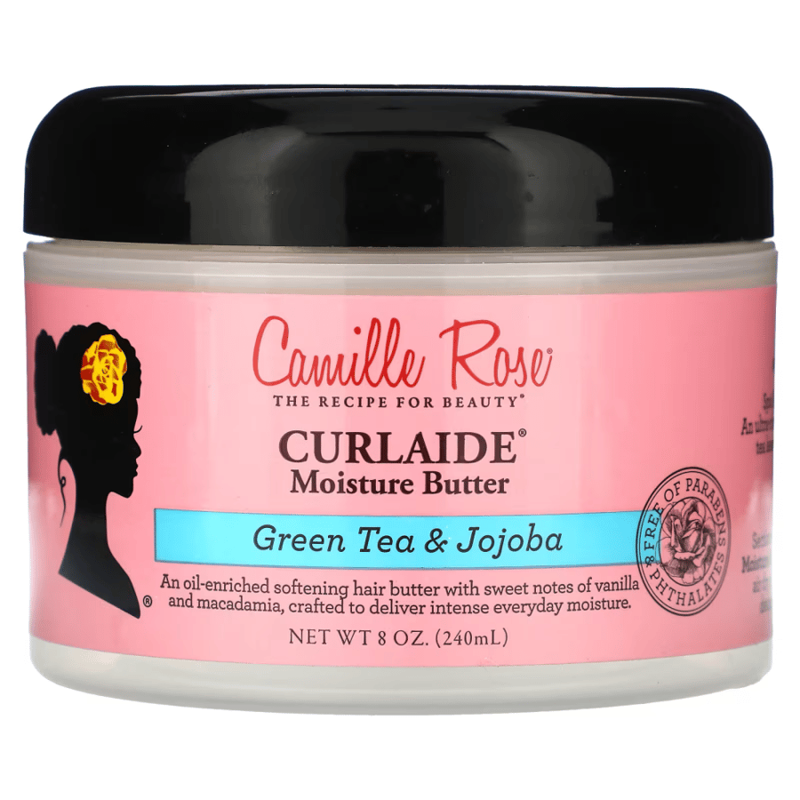 زبدة Curlaide Moisture, Green Tea & Jojoba 240 ml من كاميل روز