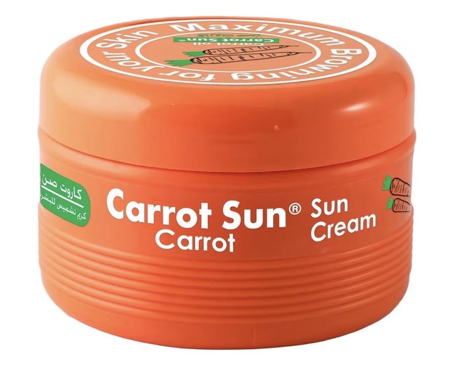Carrot Tanning Oil Cream