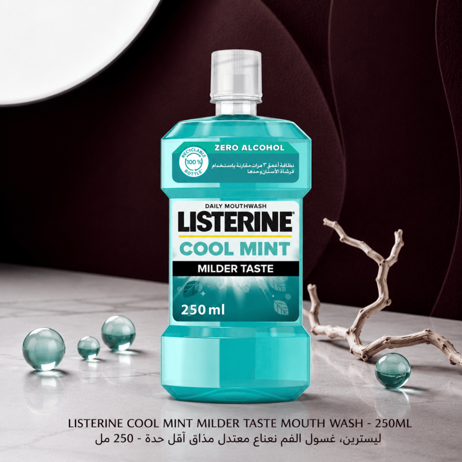 ليسترين | Listerine غسول الفم نعناع معتدل 250 مل