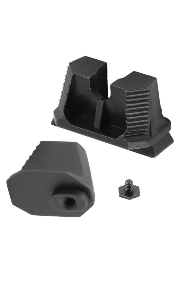 نياشين Glock مرتفعة Industries Stainless Steel Co-Witness Height Front &Rear Sights for Glock USA