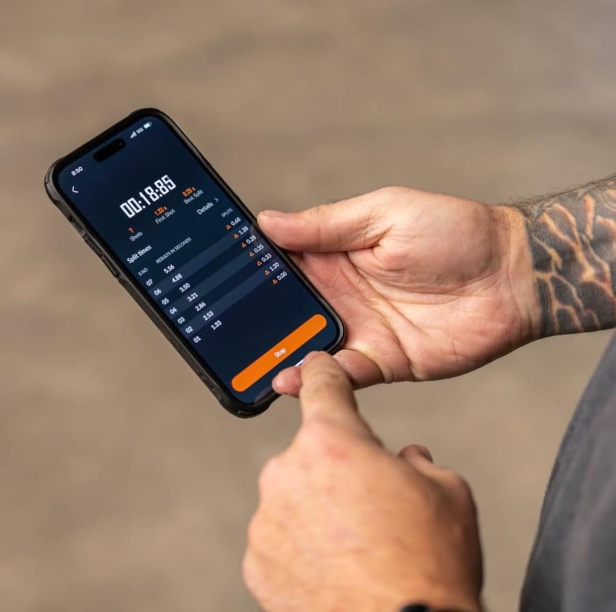 Walker’s SHOTSYNC™ Wearable Shot Timer – مؤقت رماية ذكي قابل للارتداء