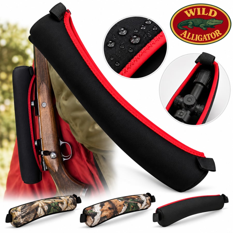 غطاء حماية منظار Neoprene Scope Cover – مقاوم للماء والغبار