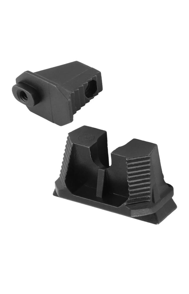نياشين Glock مرتفعة Industries Stainless Steel Co-Witness Height Front &Rear Sights for Glock USA