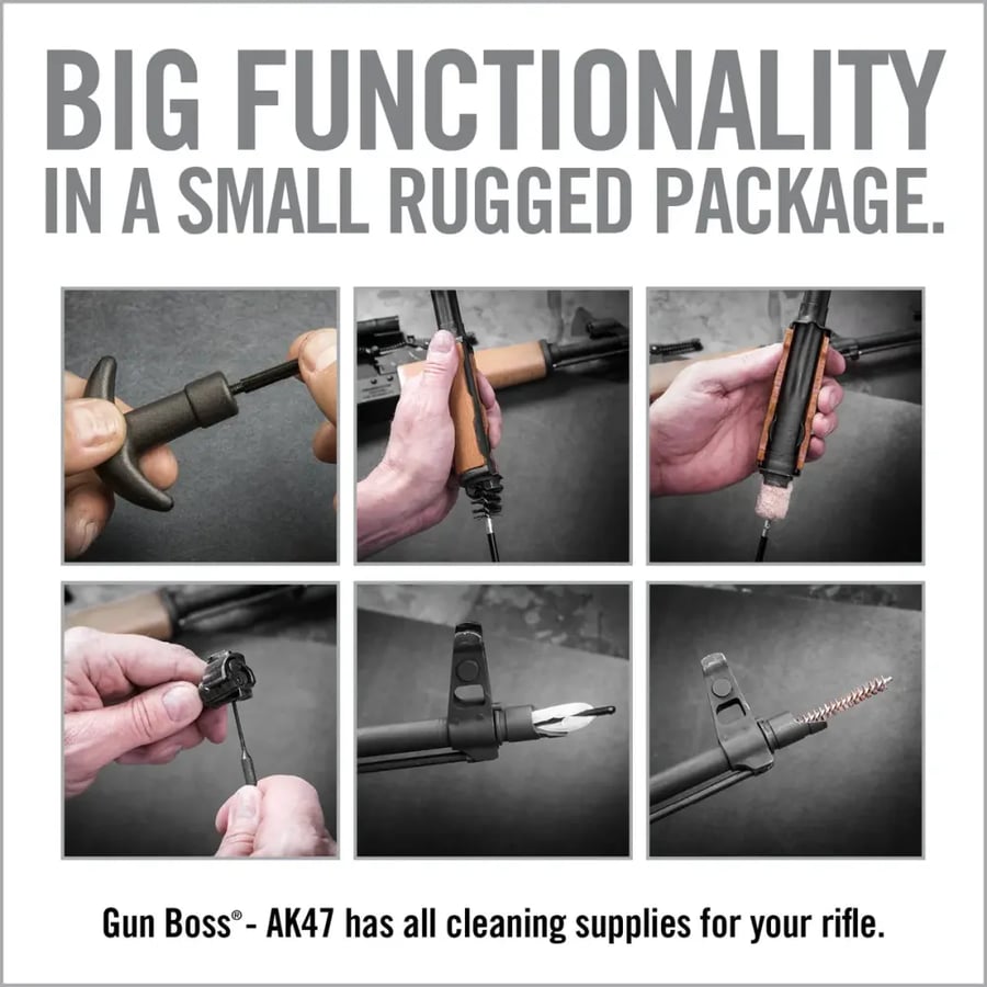 GUN BOSS® AK47 Cleaning Kit – عدة تنظيف احترافية للكلاشينكوف