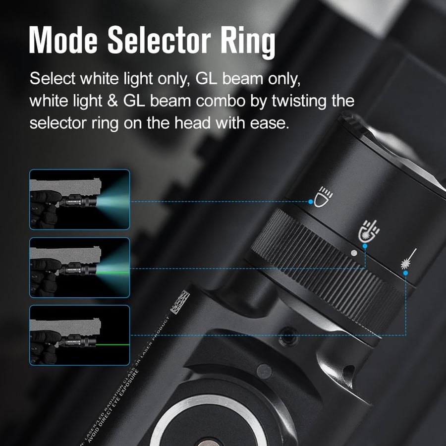 كشاف مع ليزر Olight Baldr Pro R