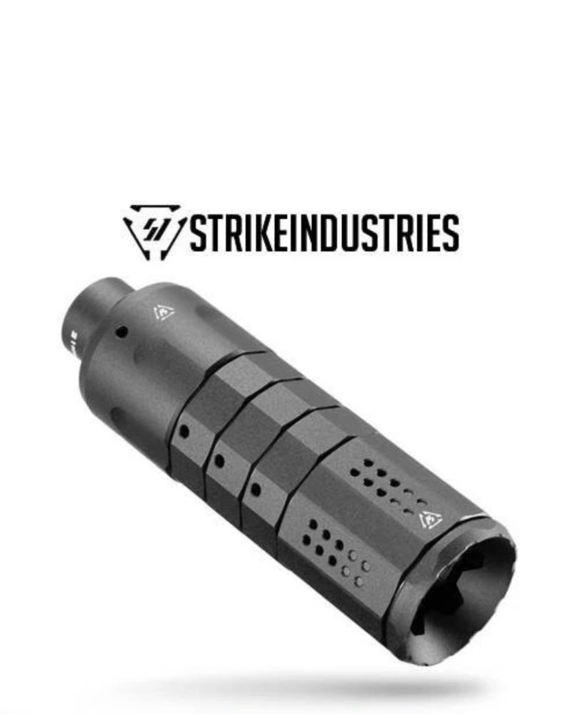 مزل بريك من شركة سترايك Strike Industries Modular Pistol Compensator for 1/2×28 Barrel (9mm Linear Comp)