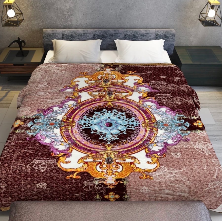 Thick double layer winter blankets - 3 kg