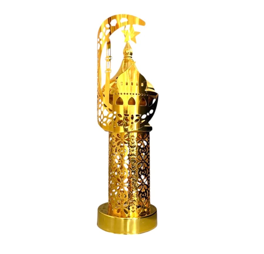 مبخرة فاخره لون ذهبي ضوئيه - Led Gold fancy mabkhara EI40