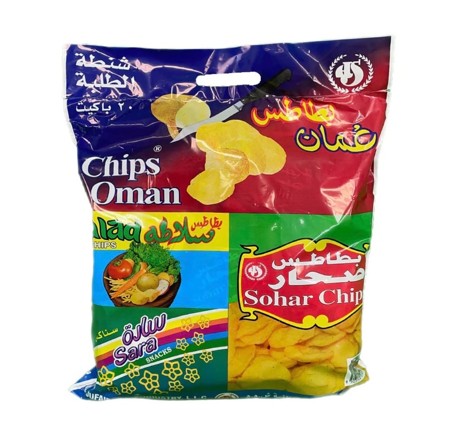 بطاطس عمان أصناف متنوعة - 20pk - Chips Oman Assorted Variety