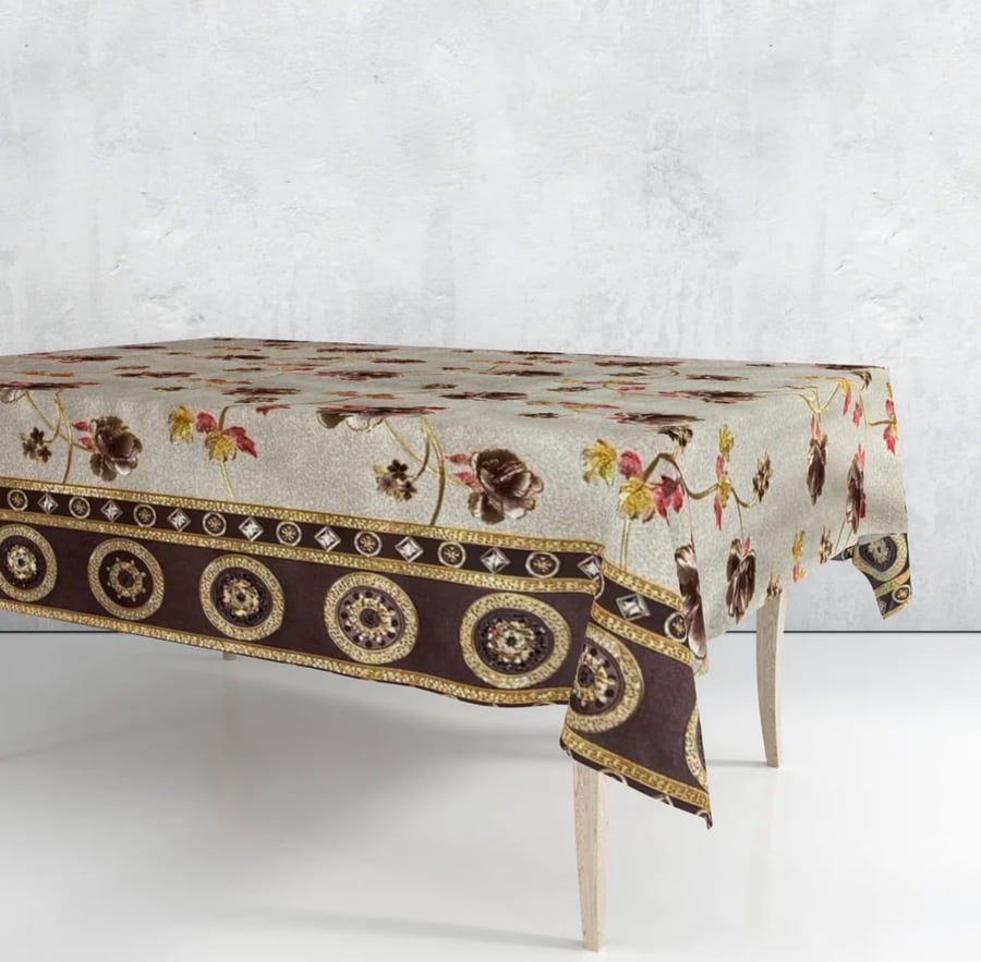 سفرة فاينل - Vinyl Table Cover TC04