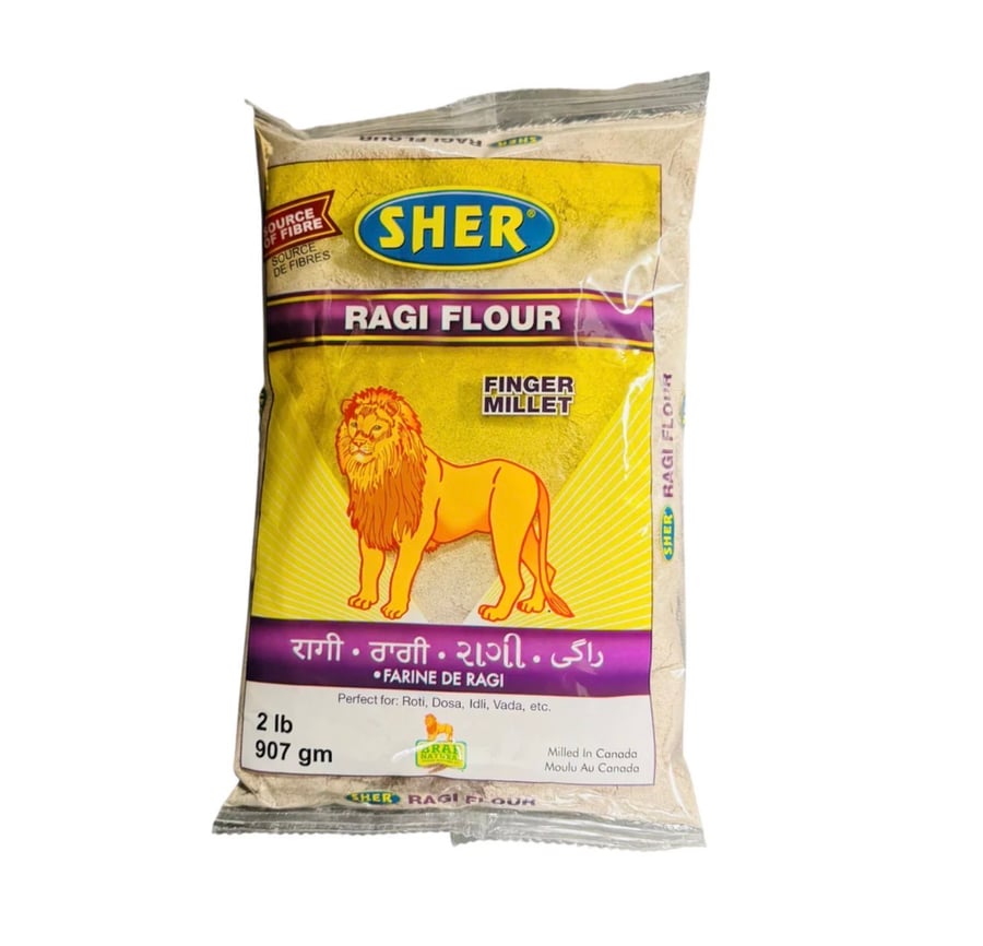 دقيق دخن راجي - Sher Ragi Flour 1kg