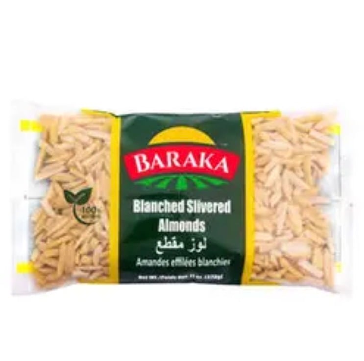 لوز مقطع - Baraka Silvered Almonds