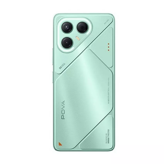 تكنو 7 8 5G 256GB POVA جيجا رام أخضر الواحة ضمان سنتين