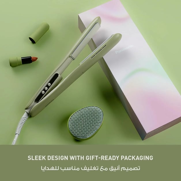 باناسونيك EH-HV31-G422 مكواة فرد وتجعيد الشعر من ألواح سيراميك ضمان سنتين