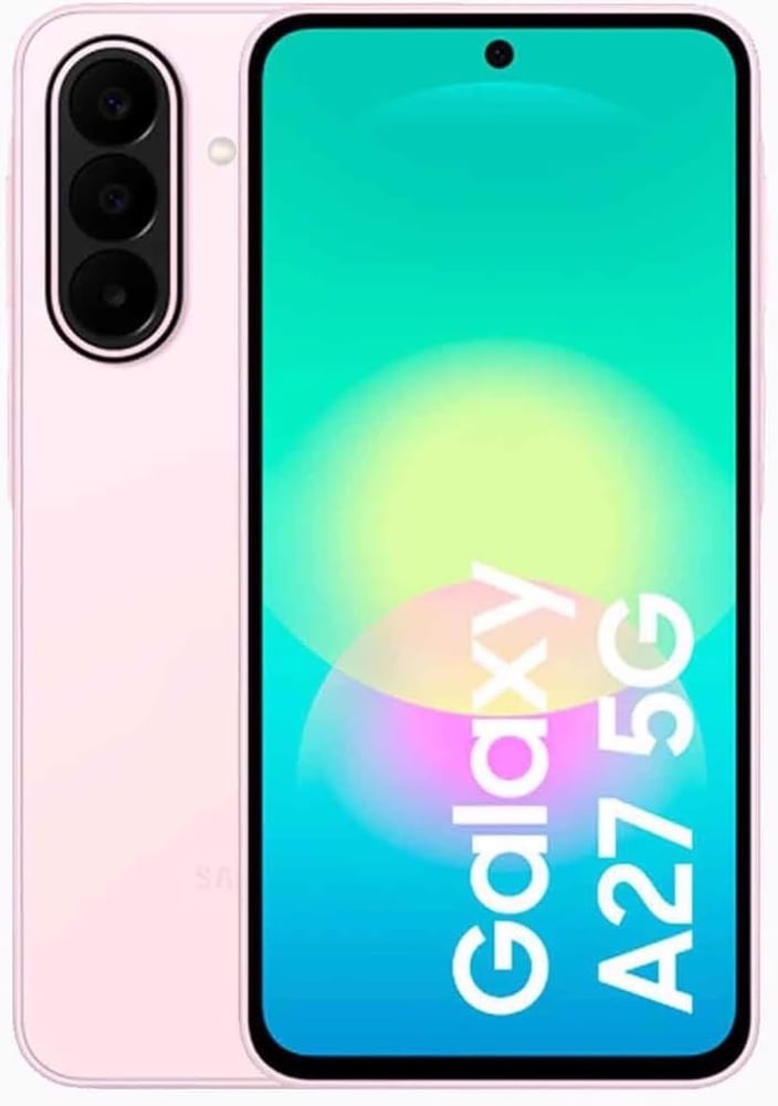 جوال سامسونج جالكسي 5G, A27,سعة 6 جيجابايت/128 جيجابايت، اسود ضمان سنتين