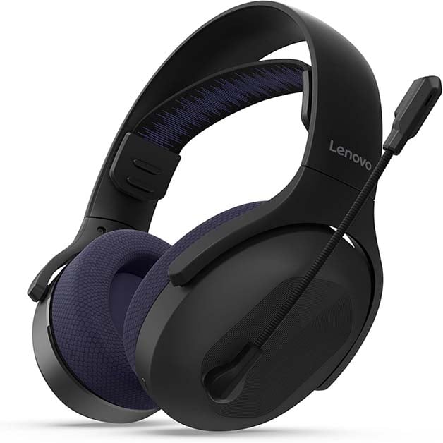 لينوفو H410 سماعات راس مايك مدمج اسود ضمان سنتين