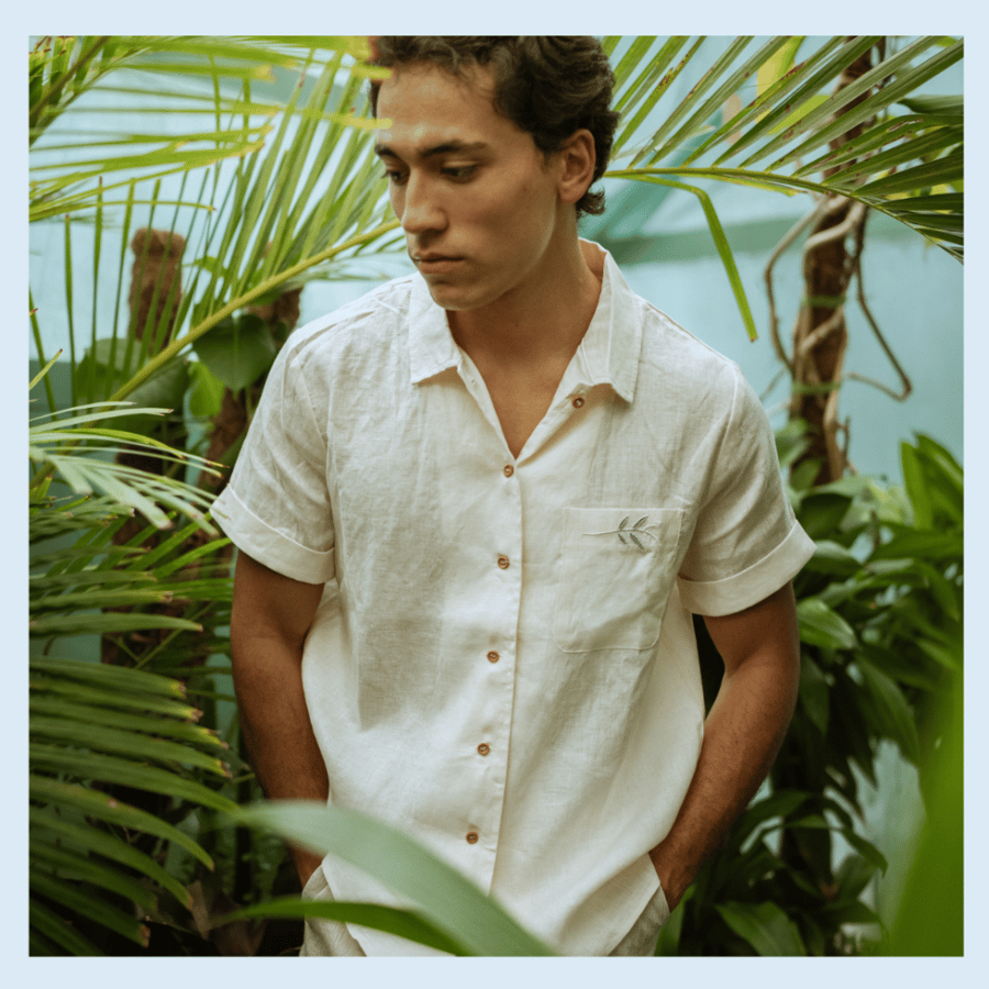 His Linen Set - Ivory