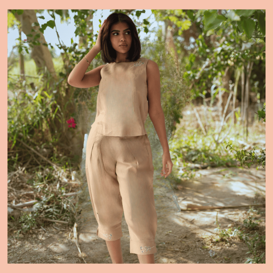 Linen Set - Latte