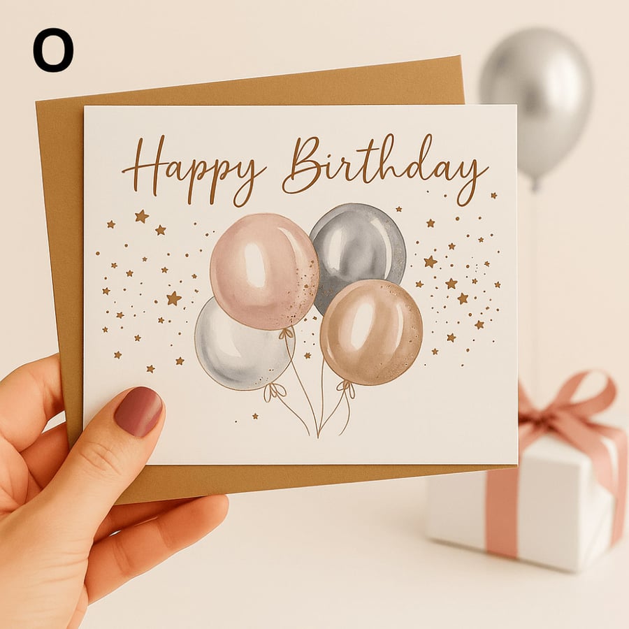بطاقة Happy Birthday