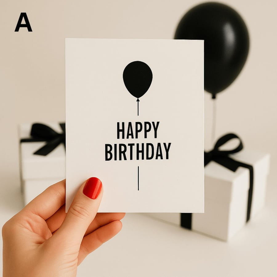بطاقة Happy Birthday